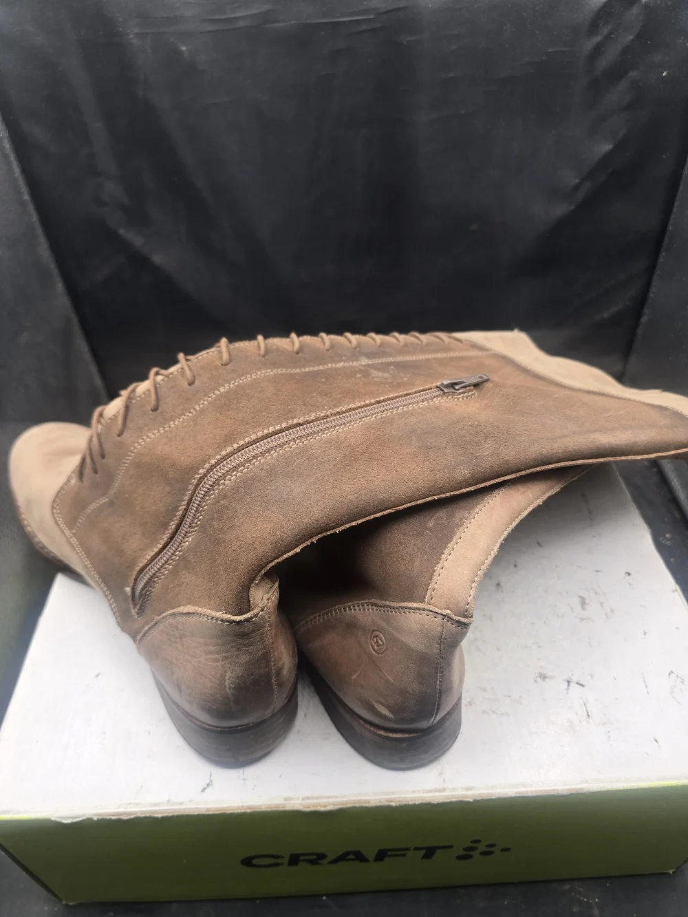 Sixtyseven Tan Suede Men's Lace-Up Boots